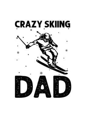 Crazy Skiing Dad Gift Idea