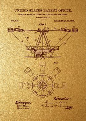 36 Thomas Edison Flying M