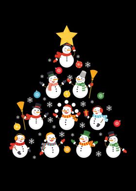 Snowman Christmastree