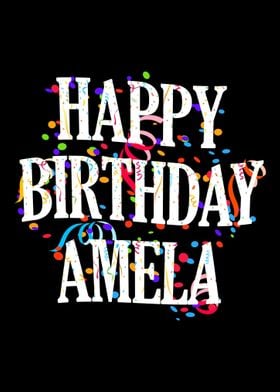 Happy Birthday Amela