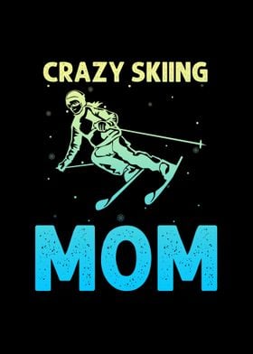 Ski Mothers Day Skiing Mom