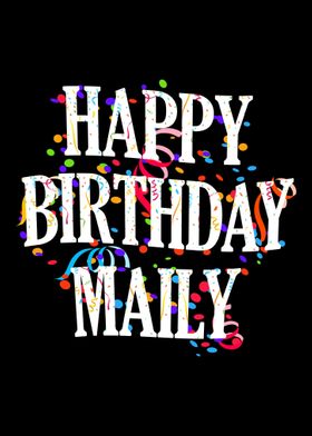 Happy Birthday Maily