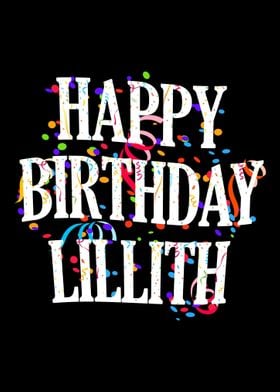 Happy Birthday Lillith