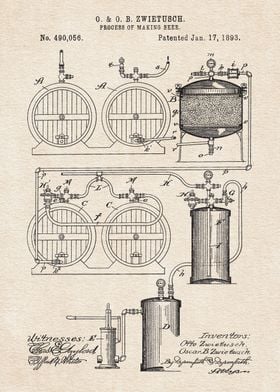 1893 Making Beer