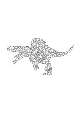 Mandala Spinosaurus