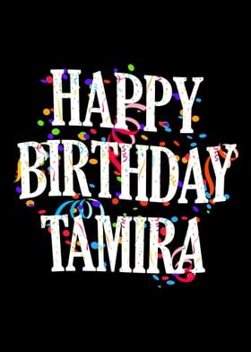 Happy Birthday Tamira