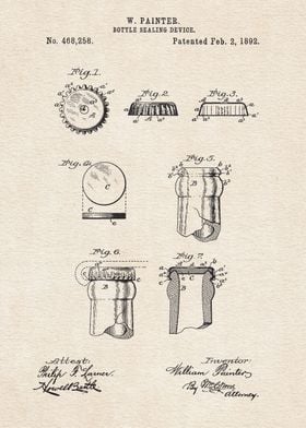 1892 Bottle Sealing Device