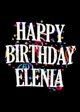 Happy Birthday Elenia