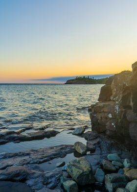 Lake Superior Sunset MN