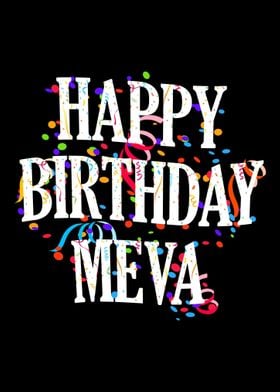 Happy Birthday Meva