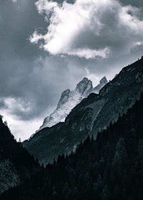 Winter Mountainscape