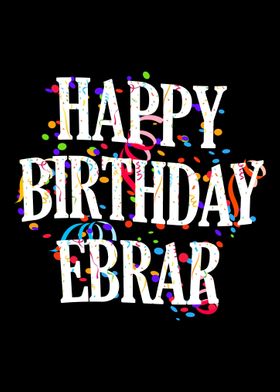 Happy Birthday Ebrar