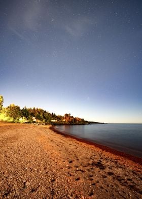 Stars Over Lake Superior