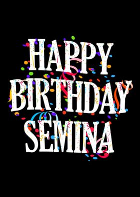 Happy Birthday Semina