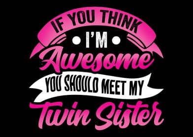 Twin Sister Sibling Girl