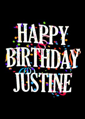 Happy Birthday Justine