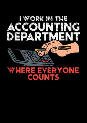 I Work In The Accounting