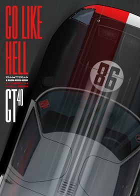 Go like Hell GT40 Miles Da