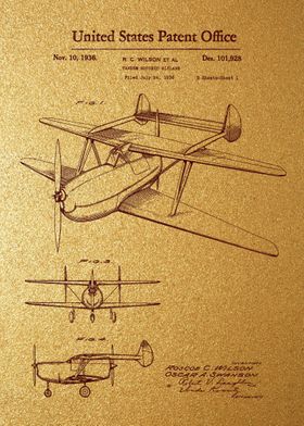 43 Two Engine Biplane Pat