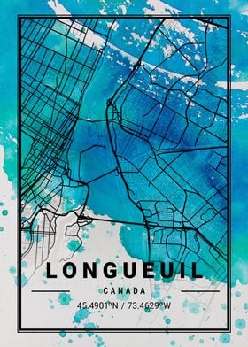 Longueuil Antlia Watercolo