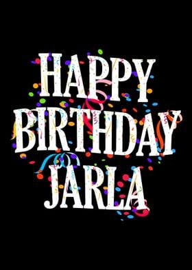 Happy Birthday Jarla