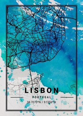 Lisbon Antlia Watercolor M