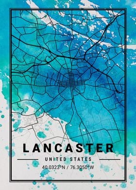 Lancaster Antlia Watercolo