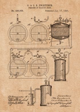 1893 Making Beer