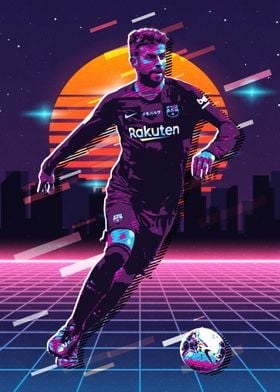 Gerard Pique 80s