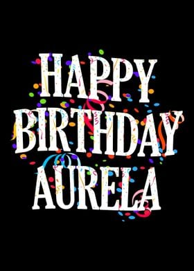 Happy Birthday Aurela