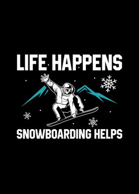 Snowboarder Xmas Present