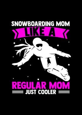 Snowboarder Girl Xmas Gift