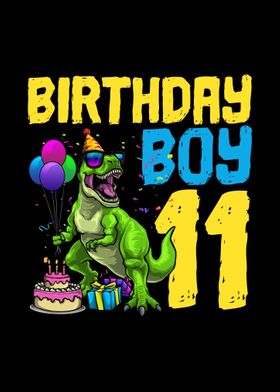 11th Birthday Dinosaur