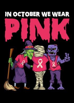 Halloween Wear Pink Cancer