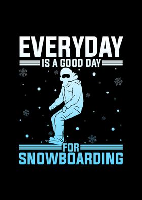 Snowboard Snowboarder Gift