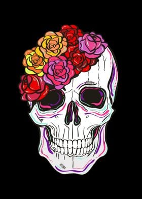 Skull Floral