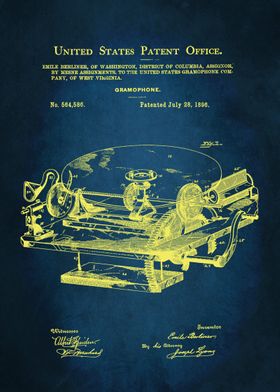 52 Gramophone Patent