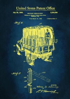 47 Army Truck Patent 1943