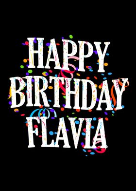 Happy Birthday Flavia