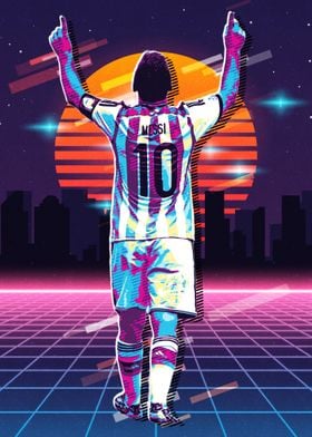 Lionel Messi Argentina 80s