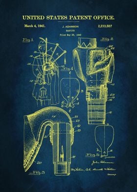 47 Bagpipe Patent 1940