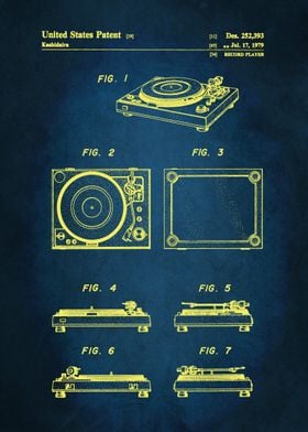 51 Record Player Patent