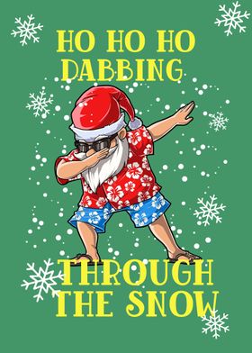 41 Santa dabbing 41