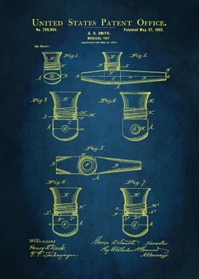 48 Kazoo Patent 1902