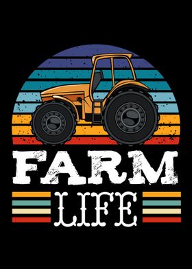 Peaceful Life On A Farm Ag