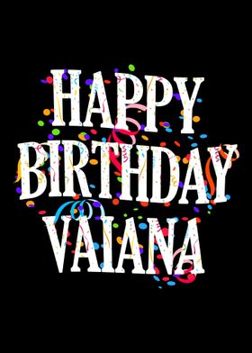 Happy Birthday Vaiana