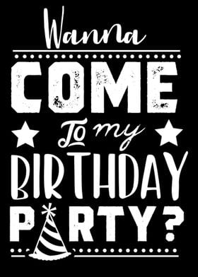 My Birthday party