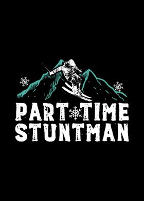 Skiing Stuntman Ski Gift