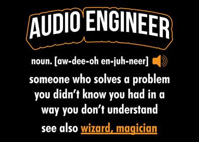 Audio Engineer Definition