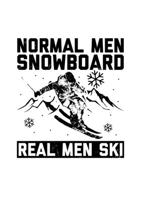 Ski Snowboard Skier Gifts